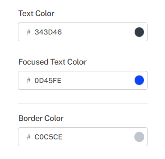 Page colour customization